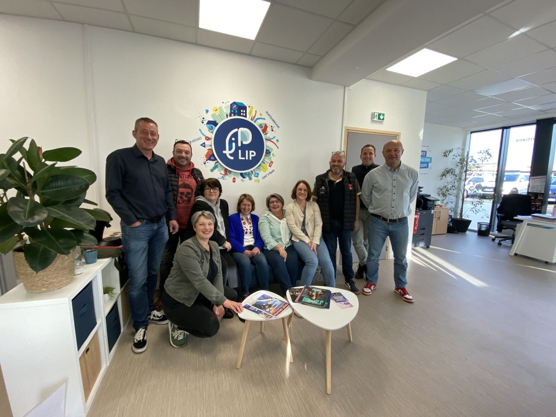 Réunion de Bureau chez nos adhérents&nbsp;: LIP Intérim